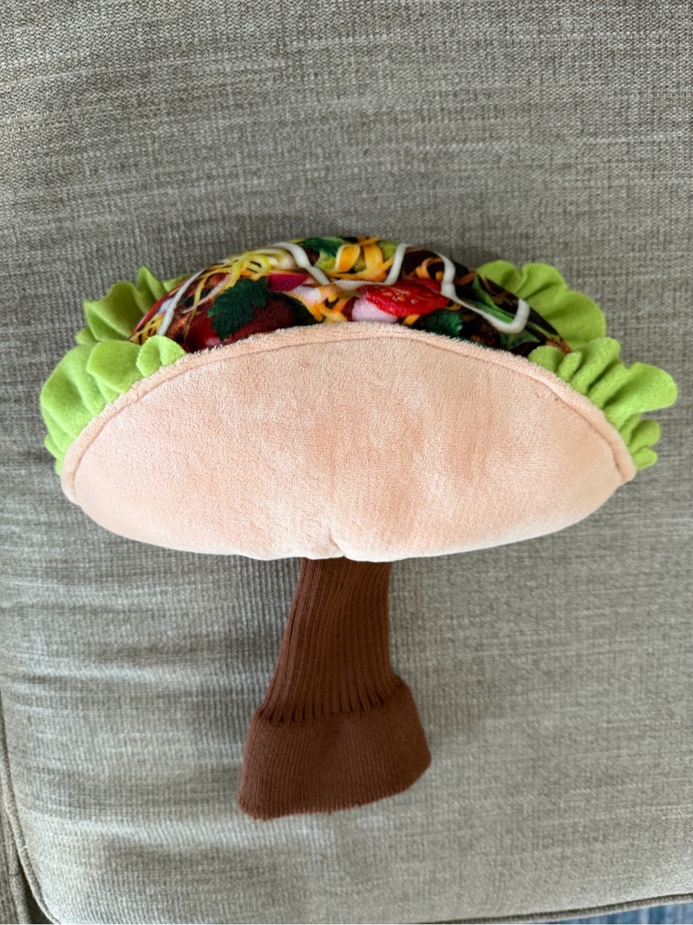 Plush Taco Golf Head Cover